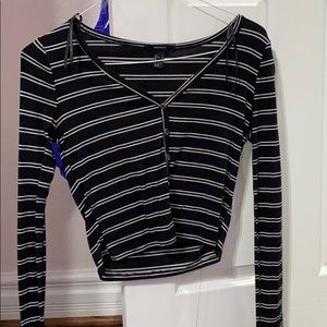 Stripped long sleeve